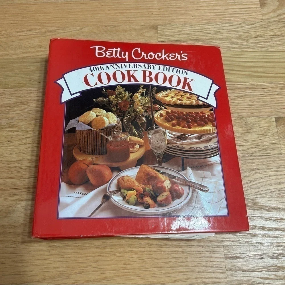Betty Crocker’s 40th Anniversary Edition Cookbook Hardcover Spiral